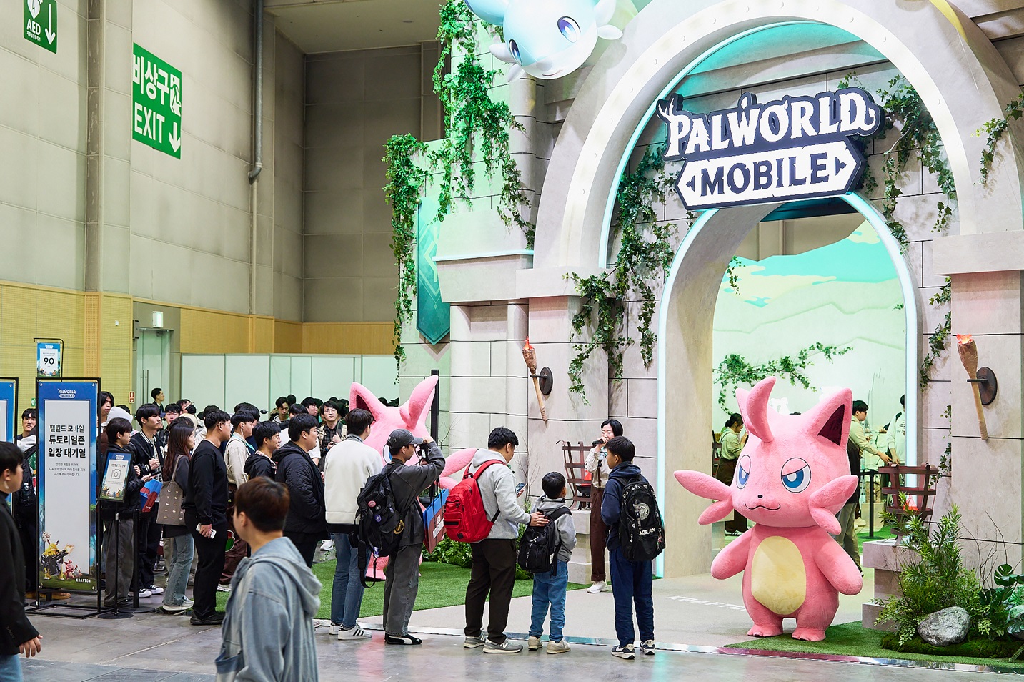 KRAFTO在 G-STAR 2025首次亮相《幻兽帕鲁手游》