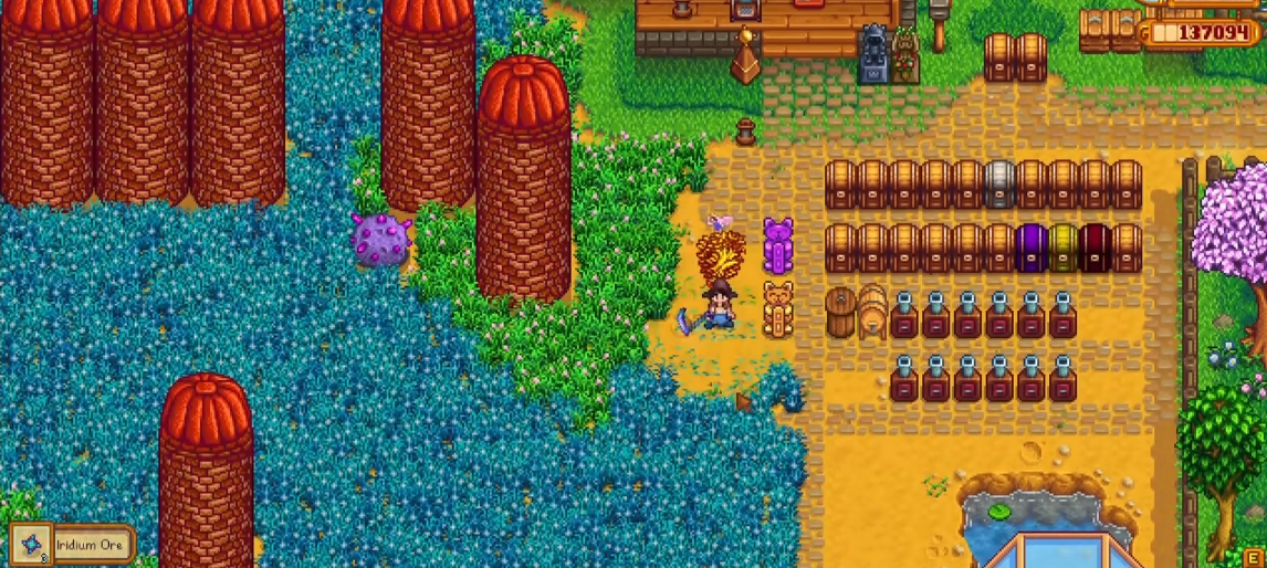 星露谷物语初期如何集中采摘