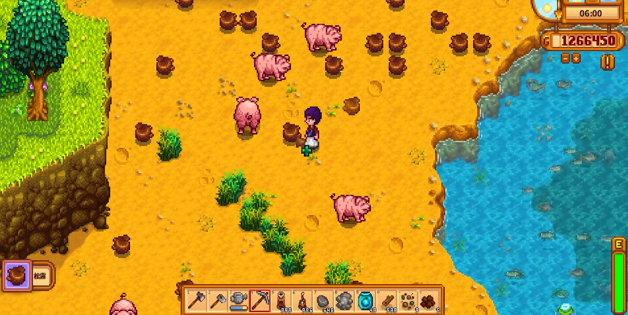 星露谷物语松露是如何产出的