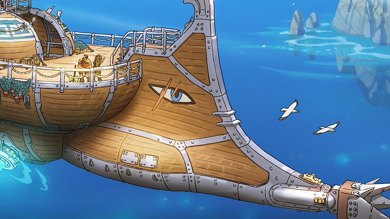 《回音:飞艇传说》艺术总监访谈:前B社概念艺术家的空岛狂想 《回音:飞艇传说》艺术总监访谈:前B社概念艺术家的空岛狂想