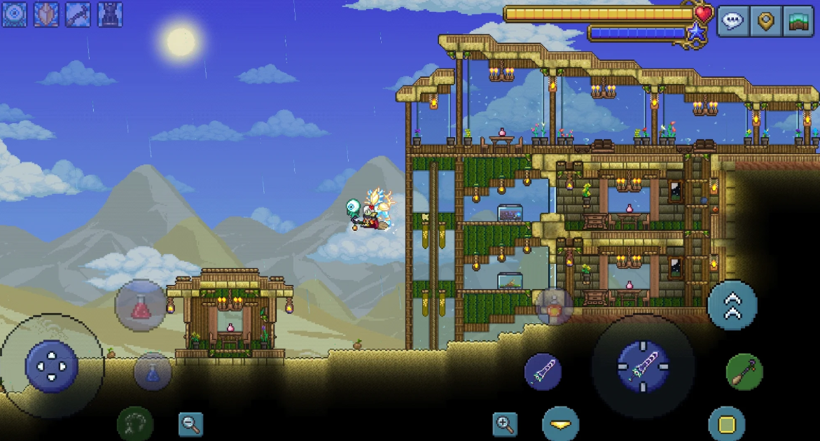 泰拉瑞亚宝藏室和微型生物群系有什么