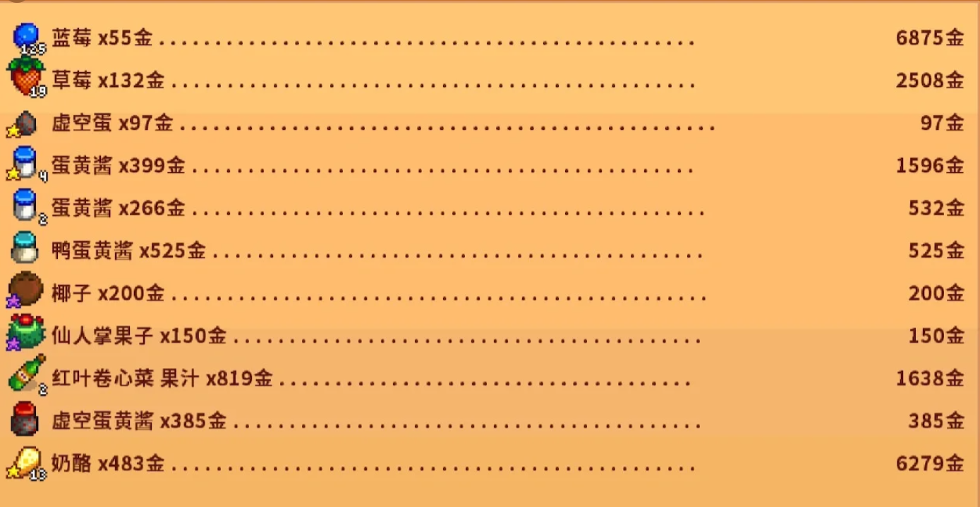 星露谷物语鸡舍各种小动物收益怎样