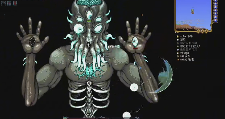 泰拉瑞亚月亮领主有哪些行为