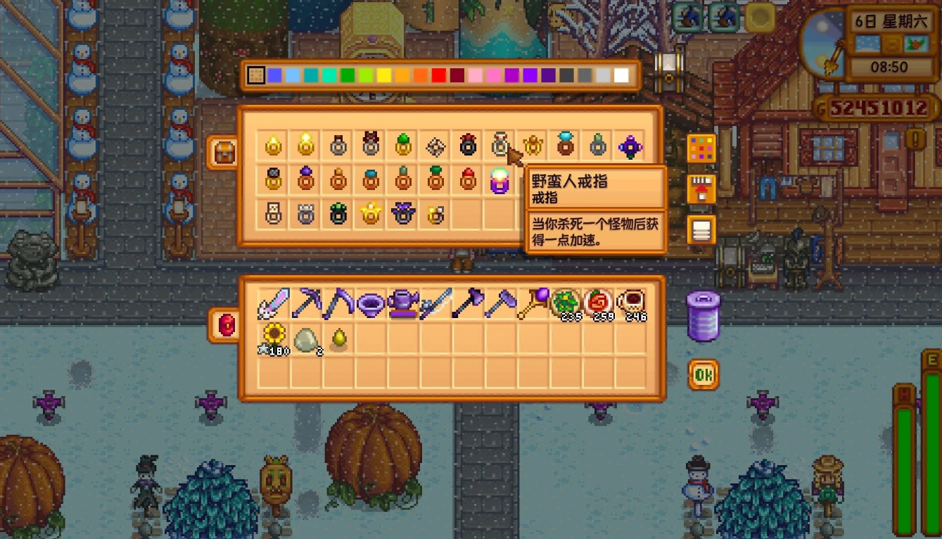 星露谷物语特殊类型的戒指有哪些