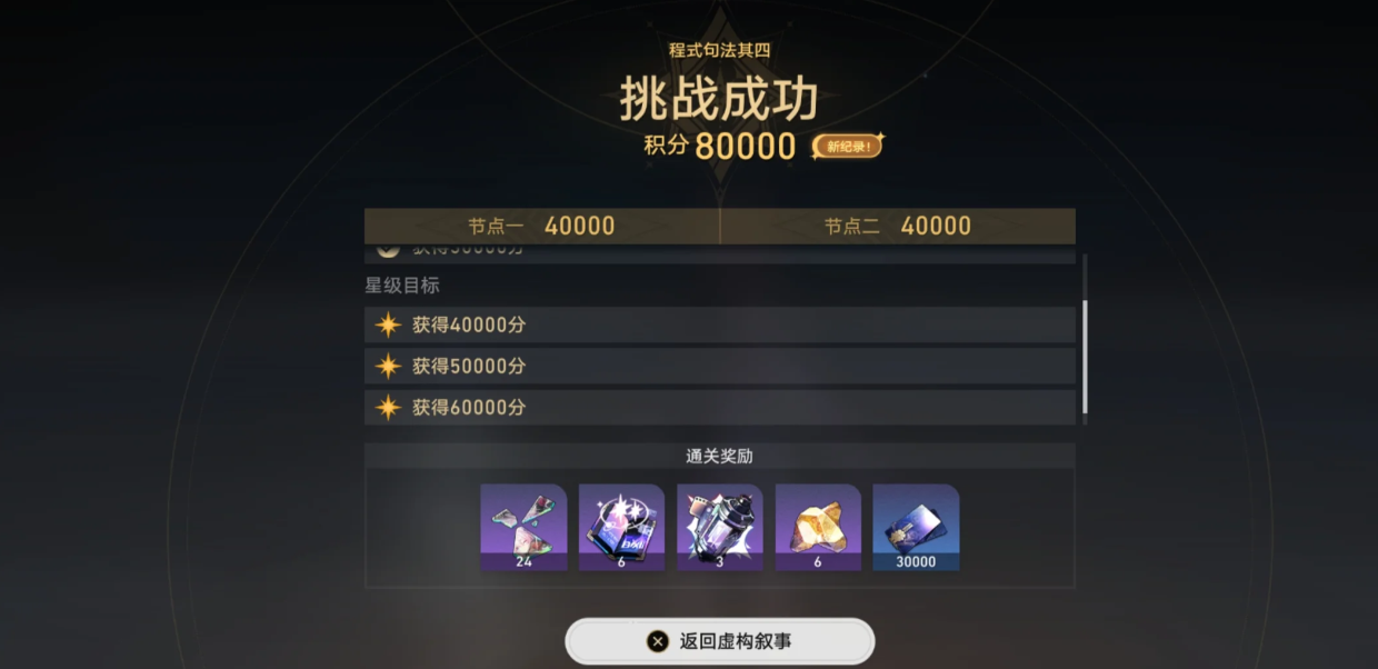 崩坏星穹铁道虚构叙事程式句法怎么玩