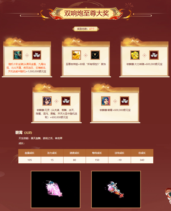 《问道》12月熔炼仙丹奖池大焕新,仙元元灵爆不停