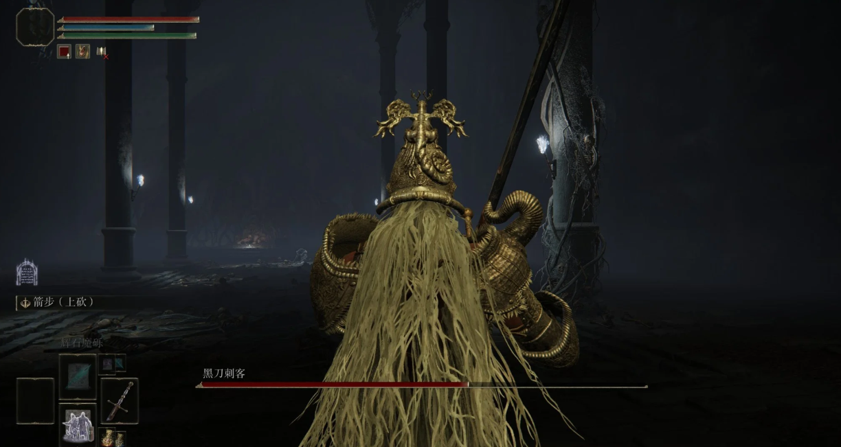 艾尔登法环黑夜君临黑刀刺客怎么弹反