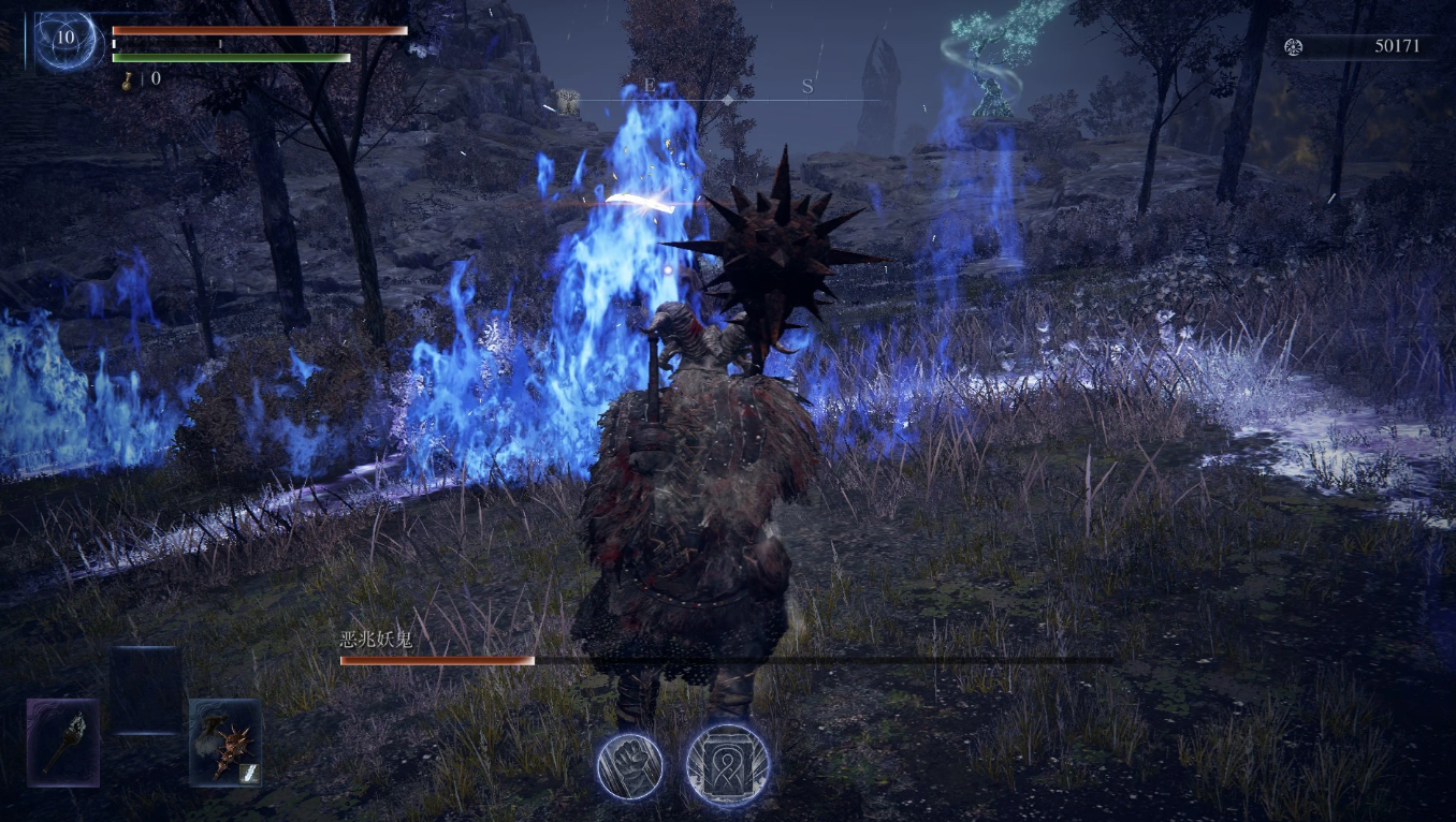 艾尔登法环黑夜君临恶兆妖鬼怎么弹反