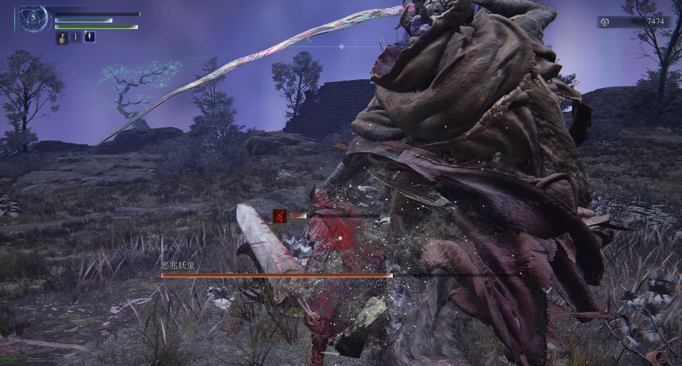 艾尔登法环黑夜君临恶兆妖鬼怎么弹反