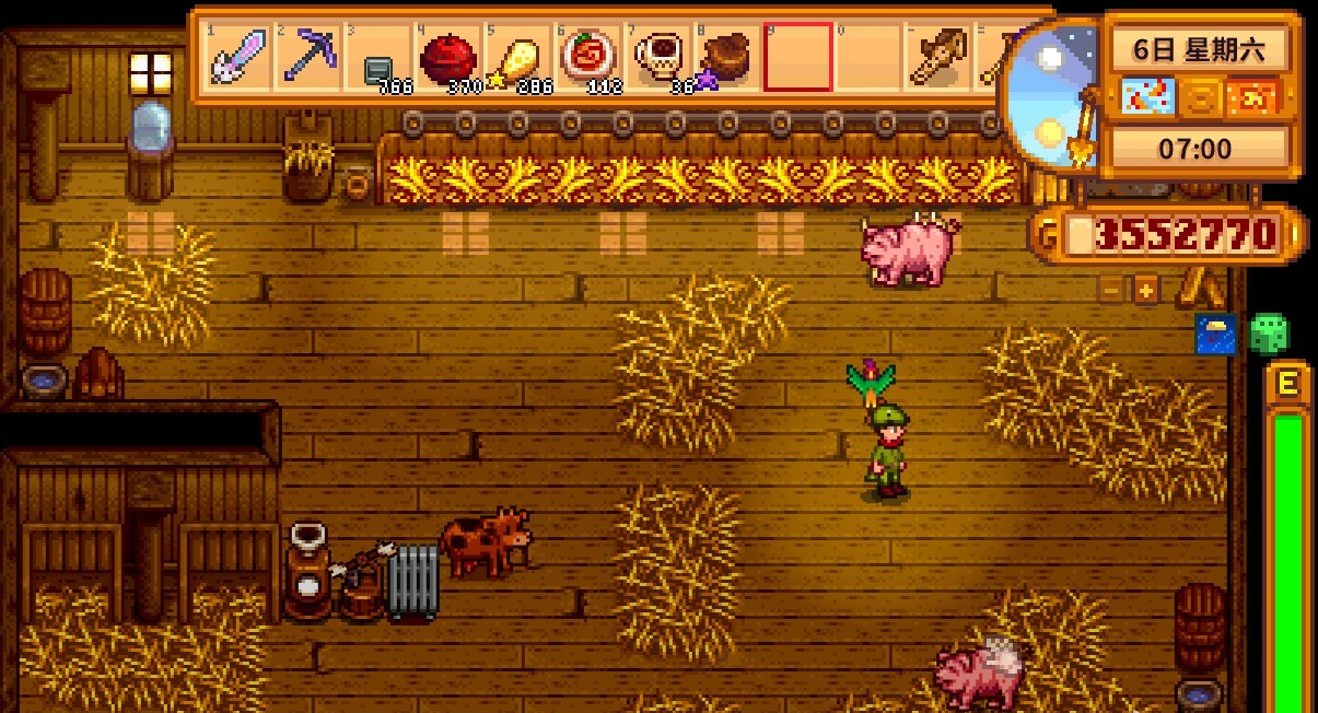 星露谷物语畜棚中猪和鸵鸟的收益怎样