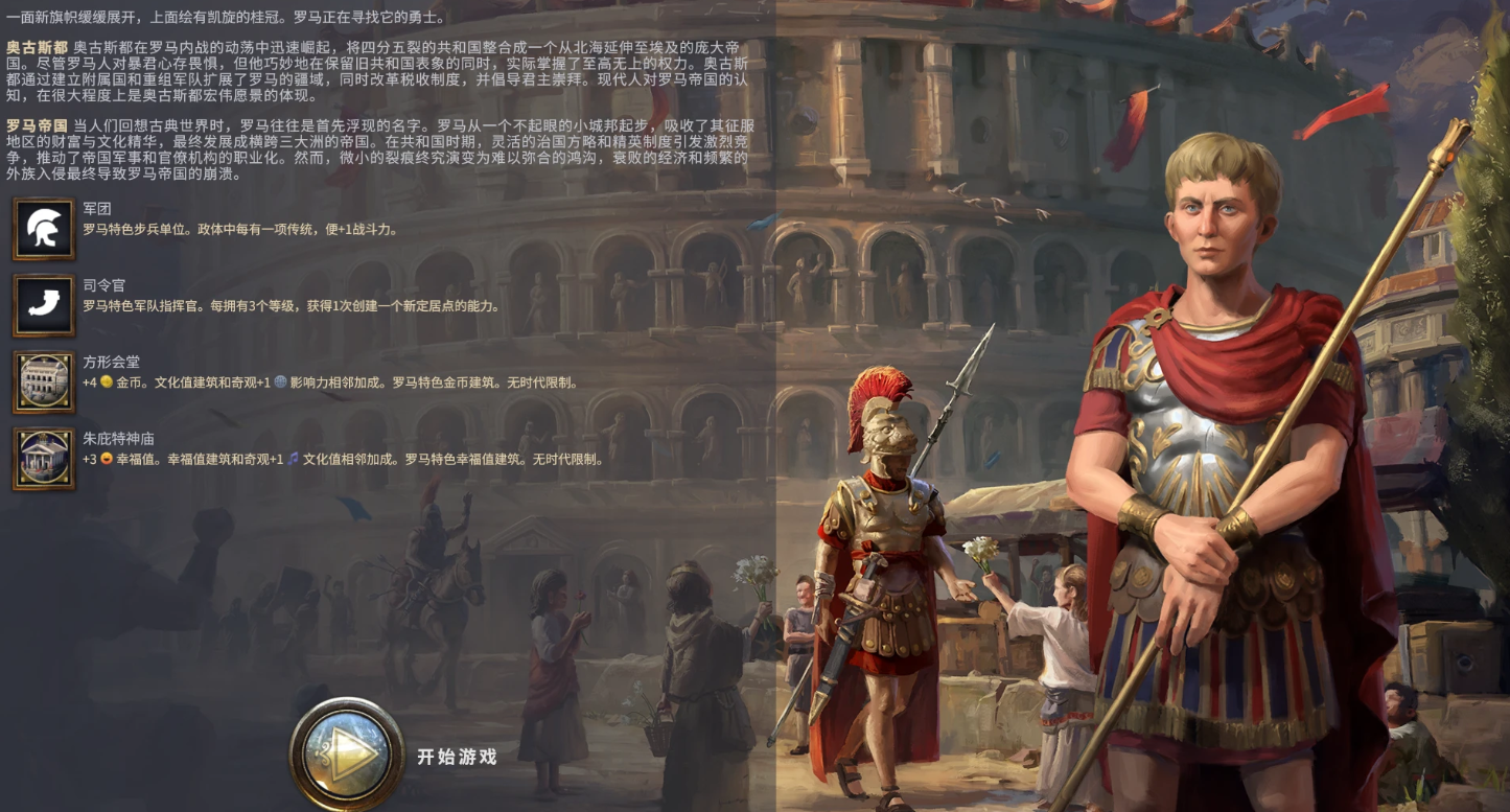 文明7罗马有什么能力特色