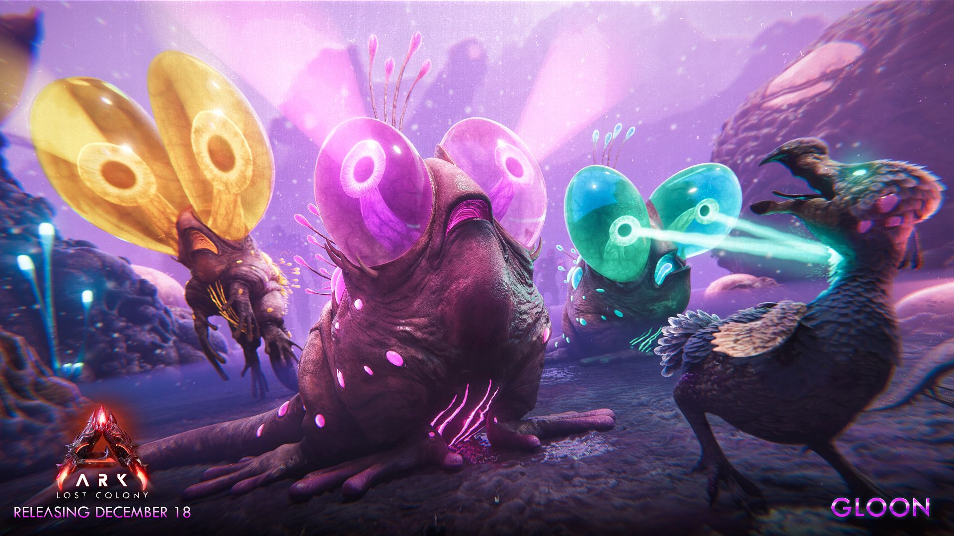 《方舟：生存飞升》新生物“咕隆”首曝,“失落禁域”即将全平台上线