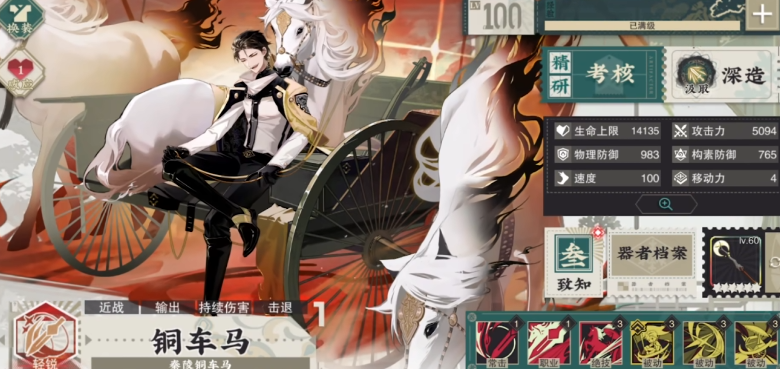 物华弥新铜车马技能怎么样