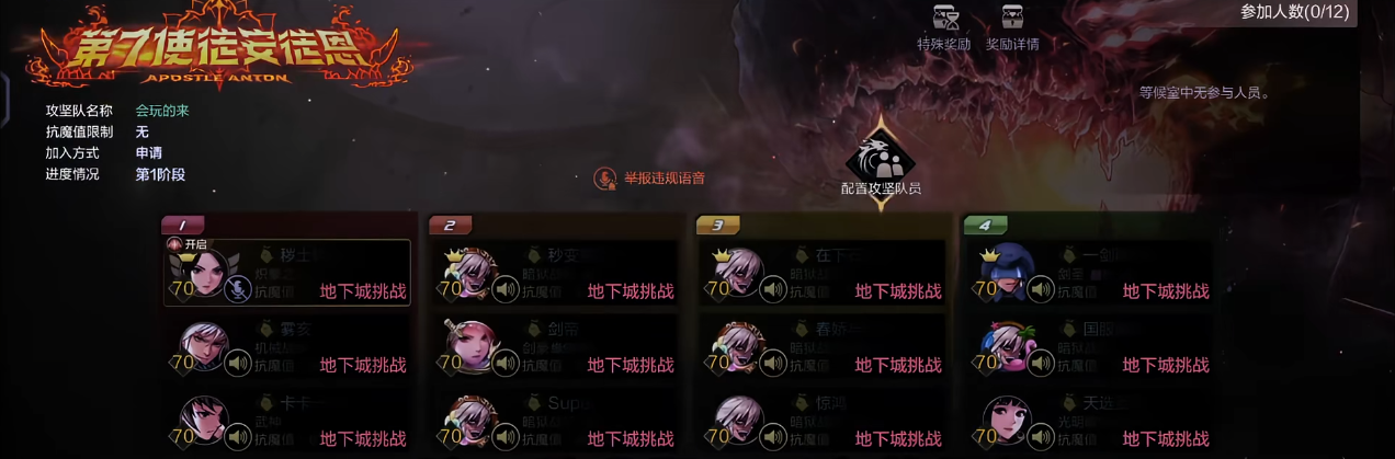 地下城与勇士手游安图恩团本怎么开荒