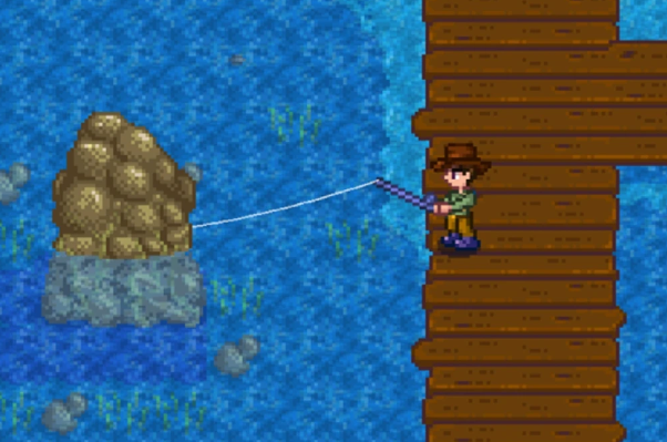 星露谷物语第一年春在哪钓鱼最好