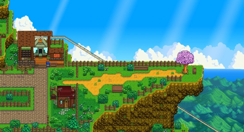 星露谷物语里奇赛德村有哪些基础特性