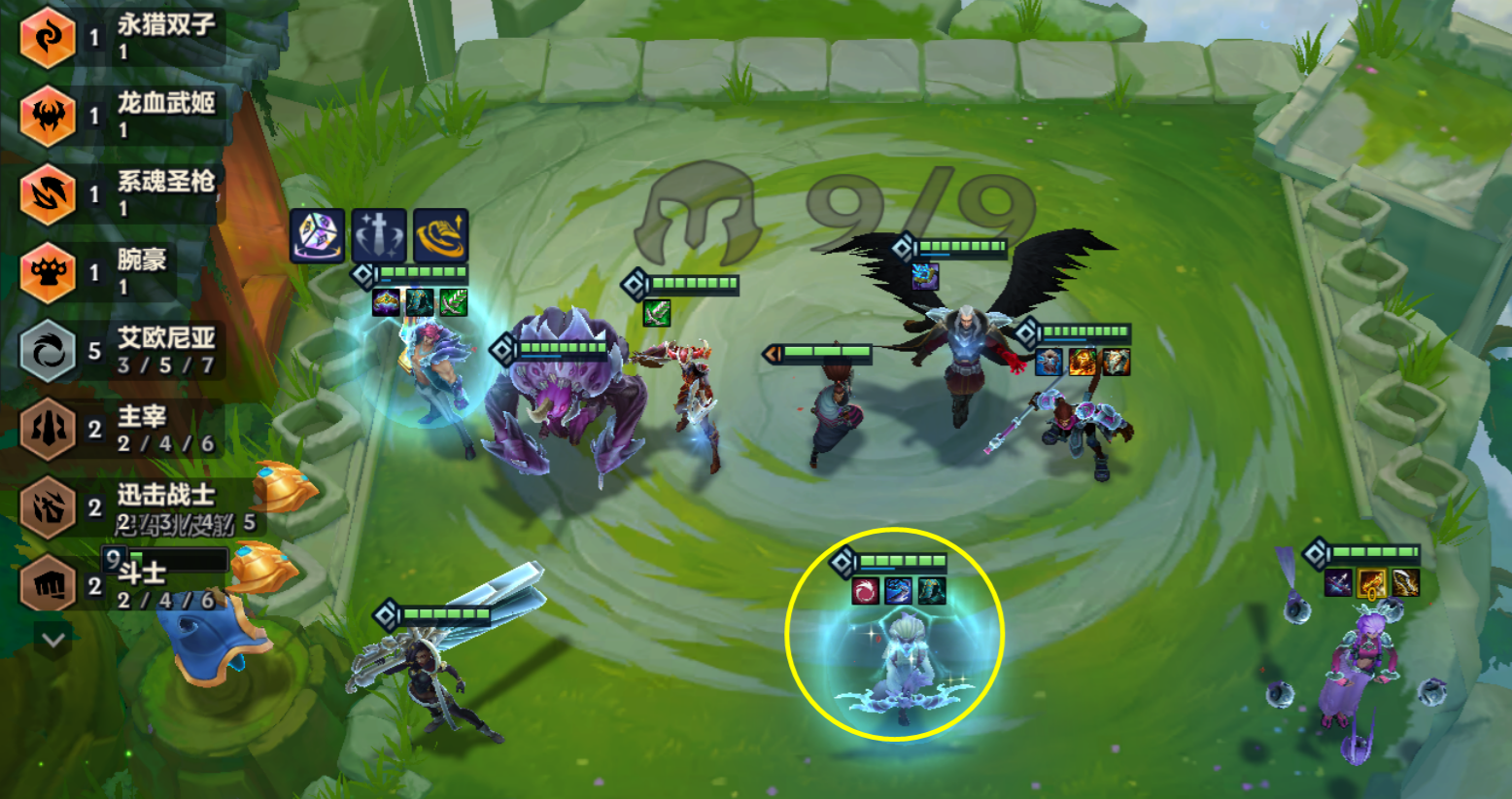 金铲铲之战艾欧尼亚千钰怎么玩