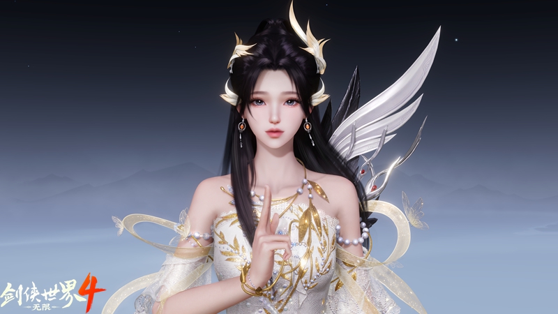 神颜无双,西山居《剑侠世界4:无限》外观捏脸展示