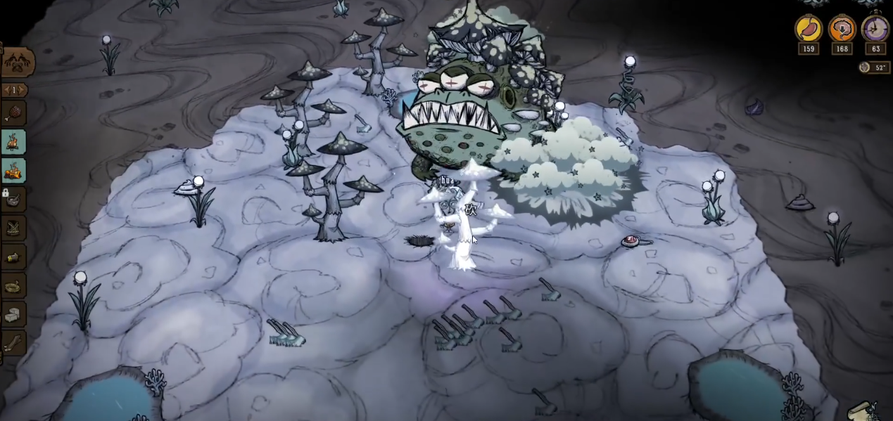 饥荒联机版悲惨蟾蜍怎么打