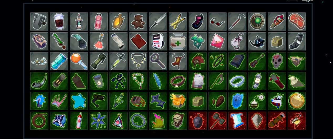 雨中冒险2不同颜色道具有什么作用 雨中冒险2不同颜色道具有什么作用