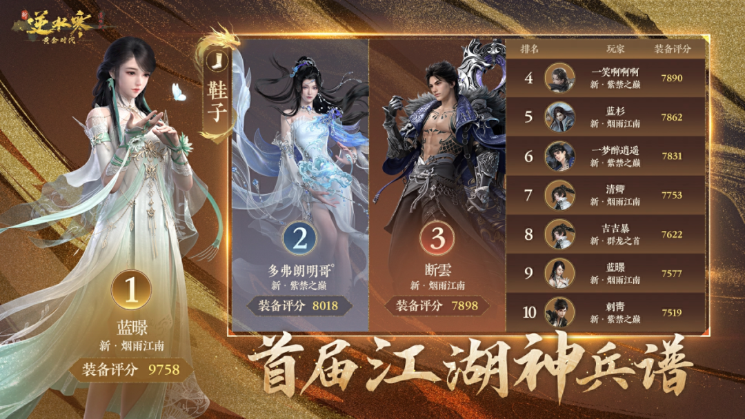 《逆水寒》造富神话：百万黄金服玩家每人获利超3000元