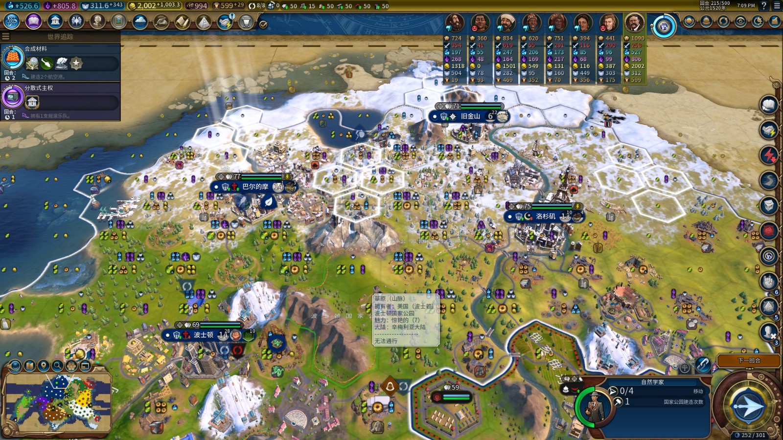 文明6保护区有什么作用