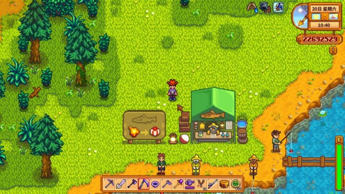 星露谷物语鳟鱼大赛需要准备哪些物品 星露谷物语鳟鱼大赛需要准备哪些物品