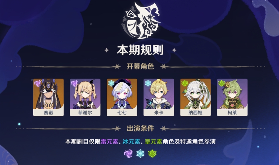 原神6月幻想真境剧诗怎么打