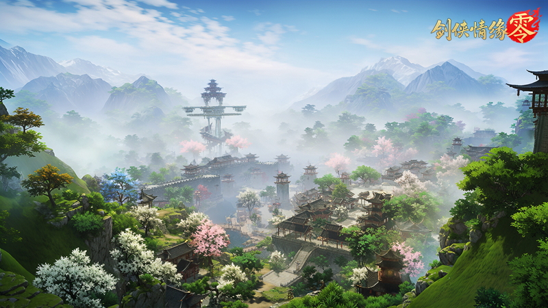 纯正的武侠画风,西山居《剑侠情缘·零》打造情义江湖美学