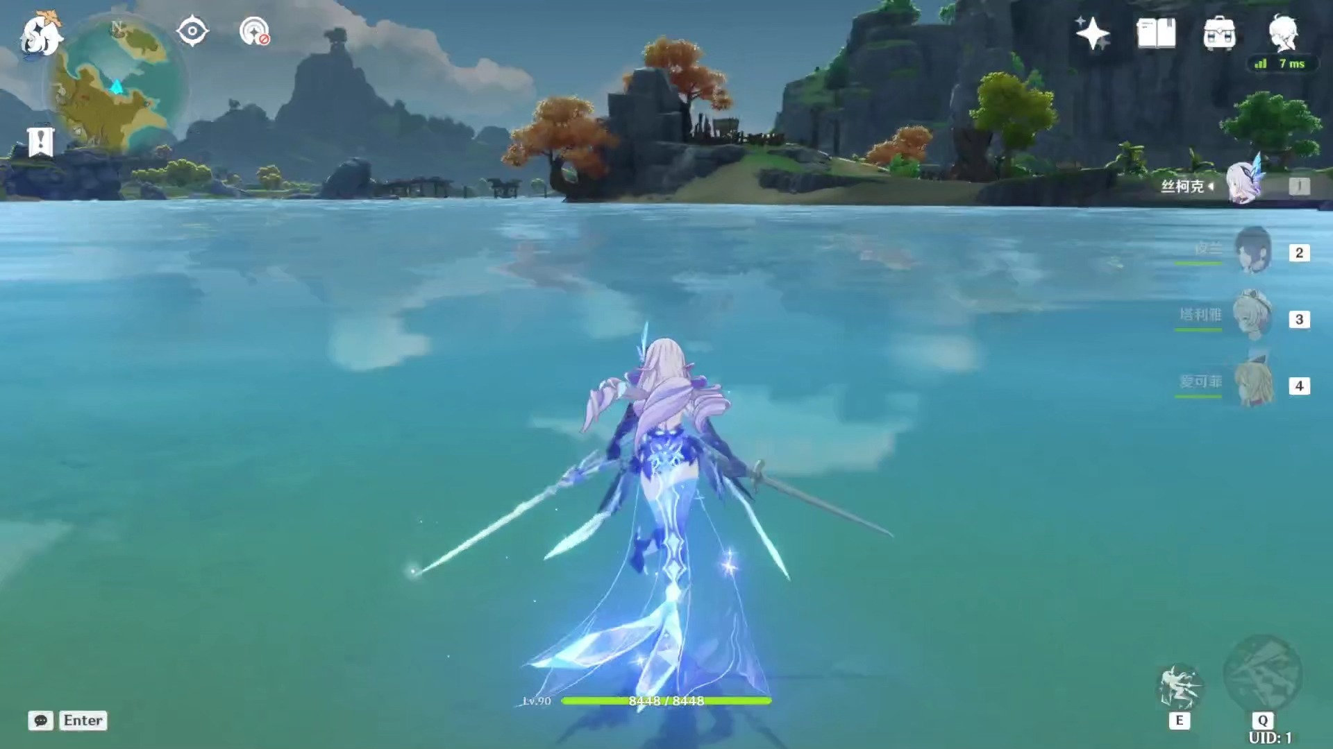 原神丝柯克强度如何