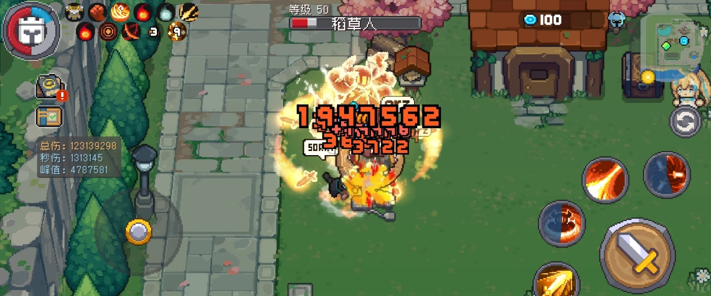 元气骑士前传火焰骑士怎么玩