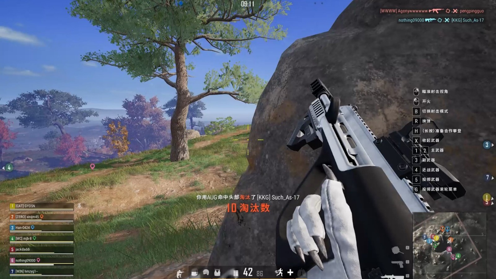 绝地求生AUG削弱后强度如何