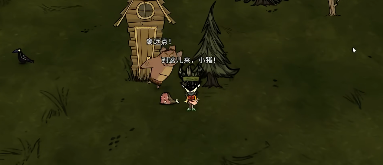 饥荒联机版猪屋会在哪些地方生成