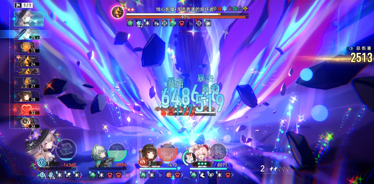 崩坏星穹铁道余晖残卷第一二关怎么打