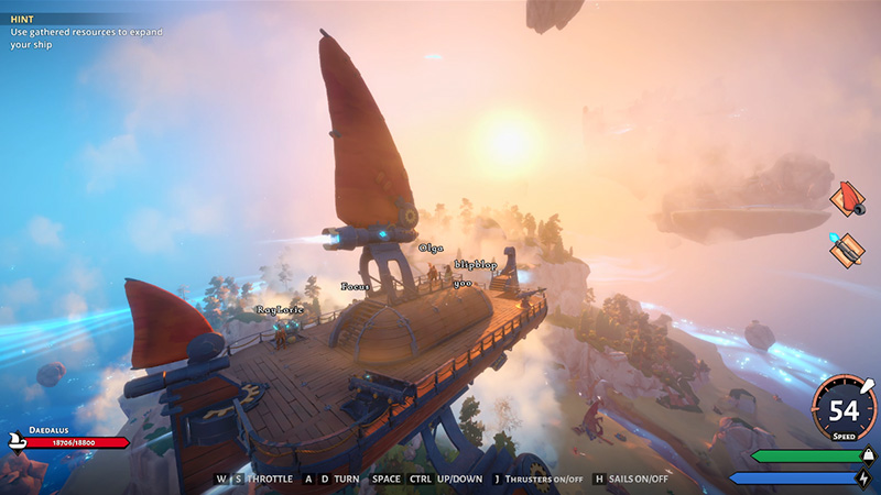 《回音：飞艇传说》发售一周倒计时,叫上你的朋友共组空中舰队