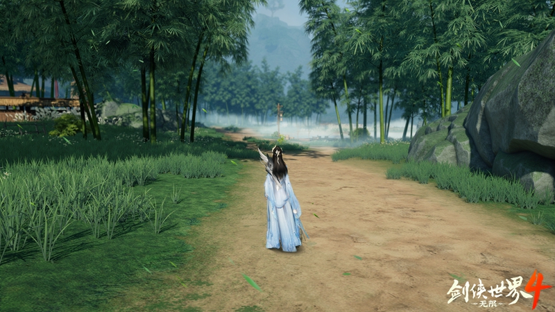 江湖四季之景,《剑侠世界4：无限》无缝地图探索实录