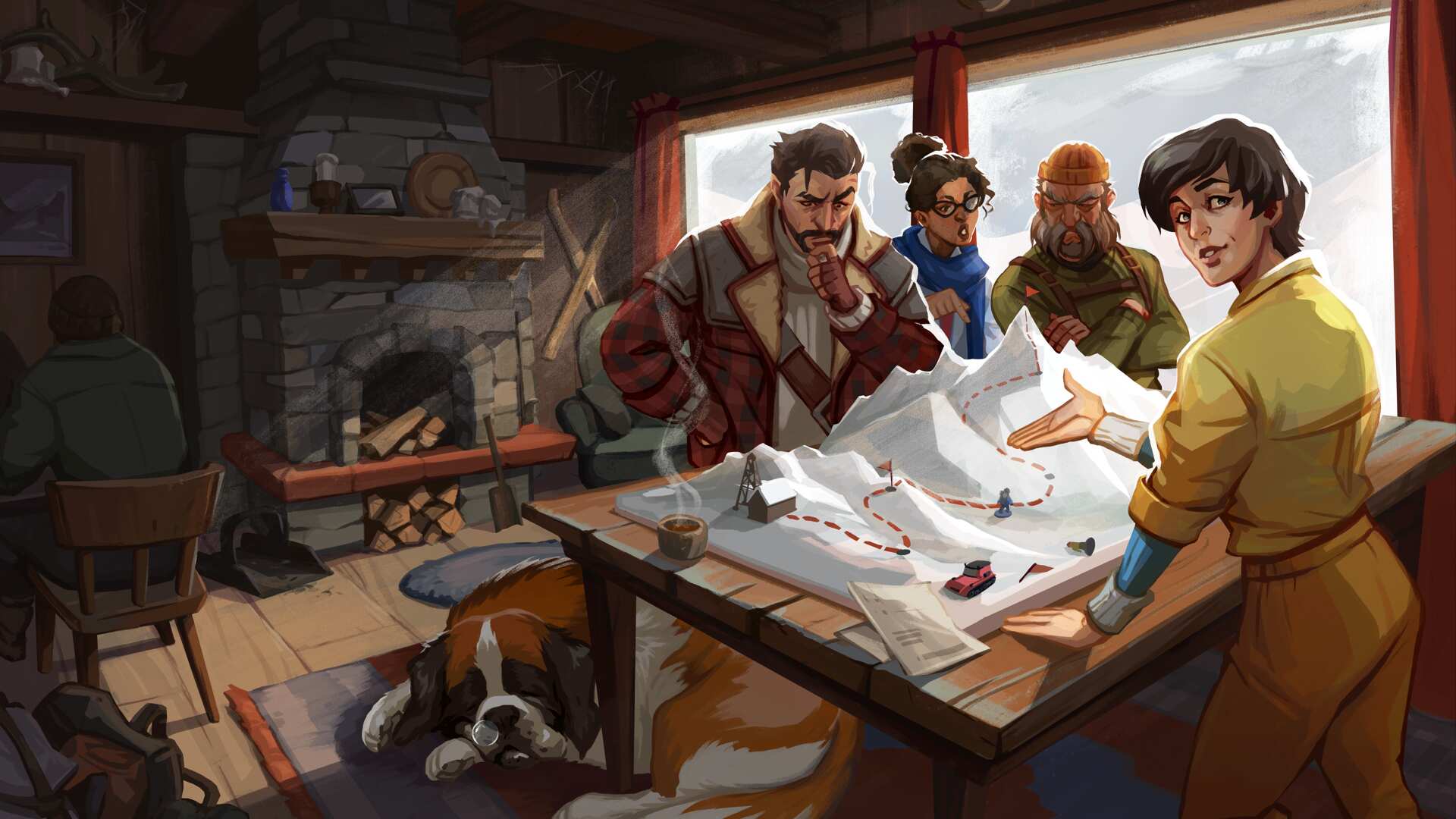 波兰独游新秀,复古叙事经营《覆雪之上》Steam新品节Demo公开 波兰独游新秀,复古叙事经营《覆雪之上》Steam新品节Demo公开