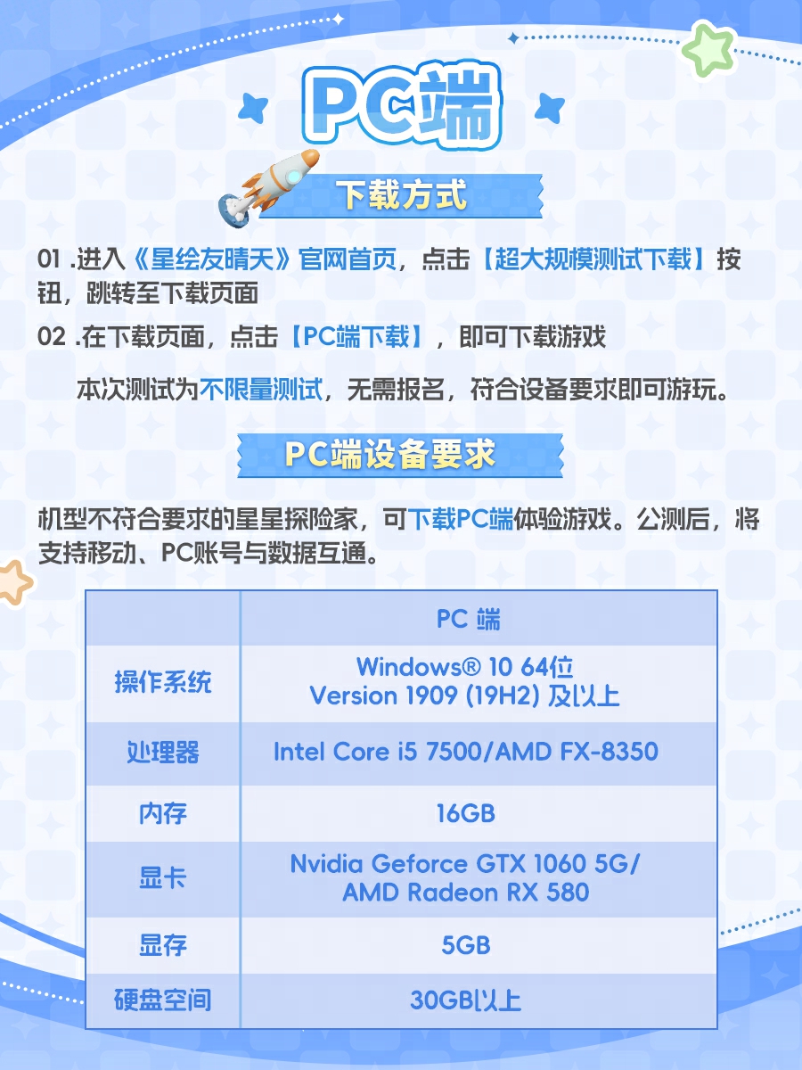网易《星绘友晴天》抢跑,2月28日“超大规模”测试来袭 网易《星绘友晴天》抢跑,2月28日“超大规模”测试来袭