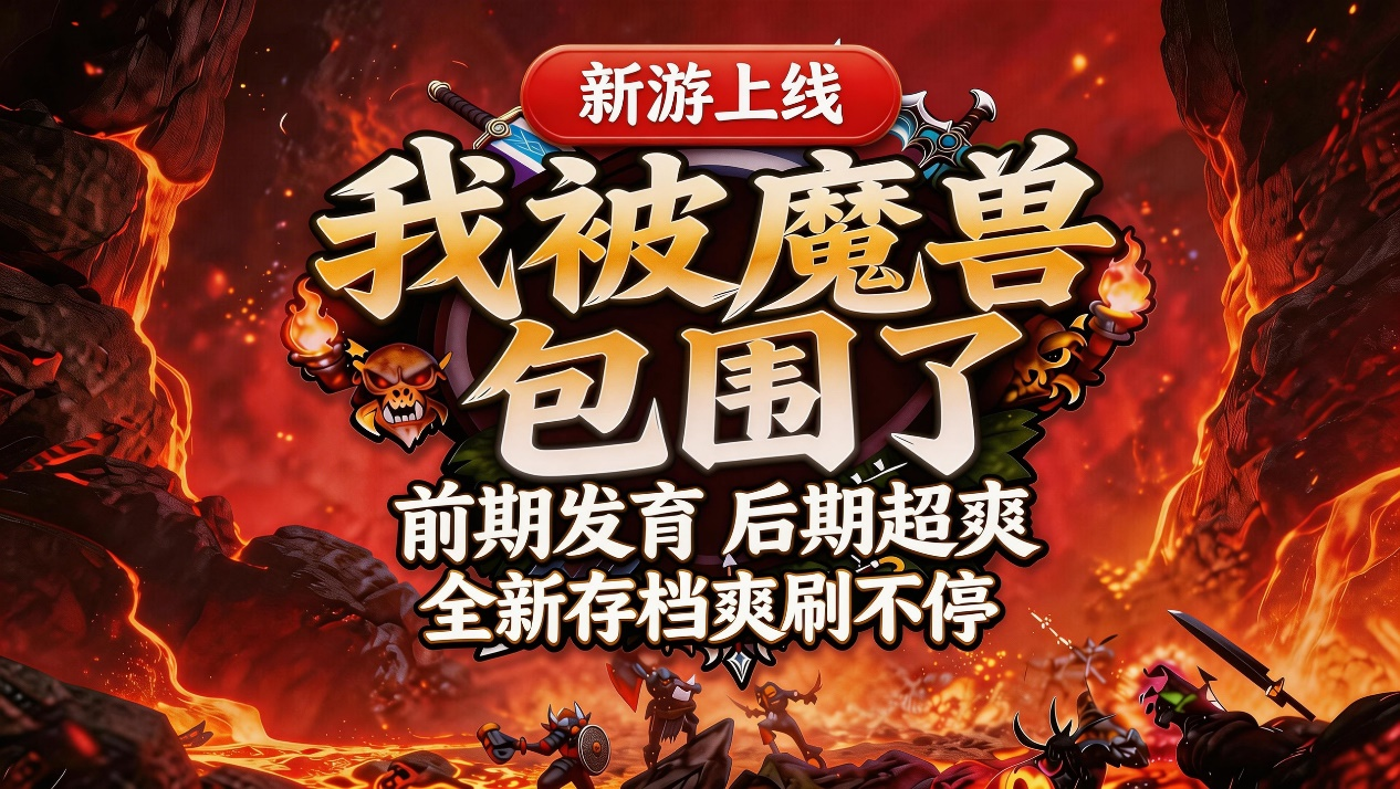 KK官方对战平台爆款新图《我被魔兽包围了》爽爽来袭
