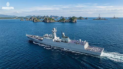 《巅峰战舰》周年版本前瞻：大国重器集结,055万吨大驱5.1入列
