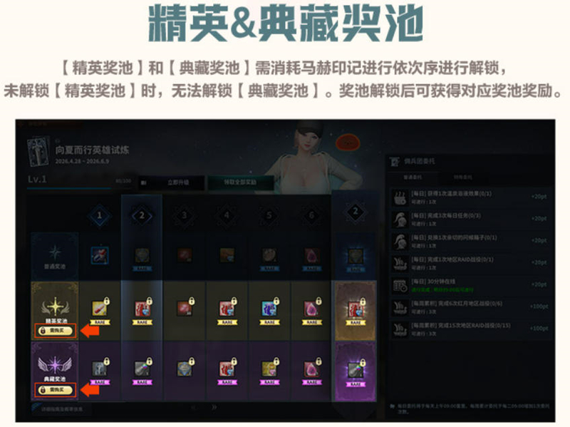 萌萌黏胶怪,《洛奇英雄传》英雄试炼活动火热进行中