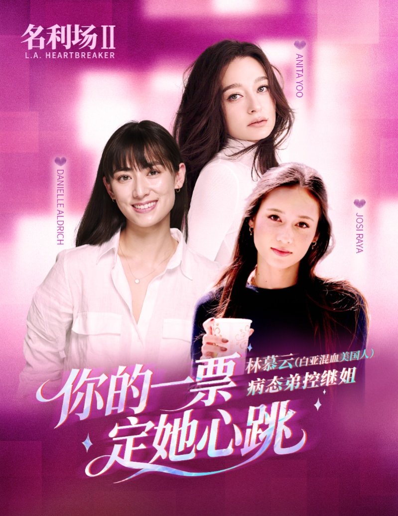 《名利场2》五大角色正式公开,选角投票进行中