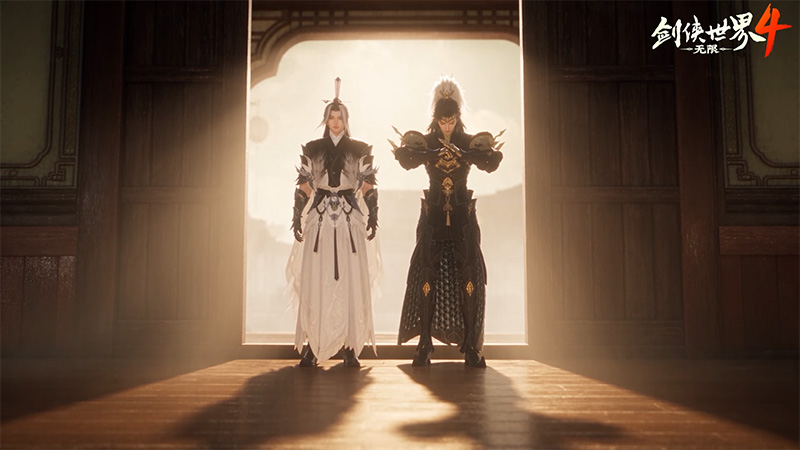 大司马VS呆妹领衔,《剑侠世界 4：无限》10月15日公测共赴大江湖