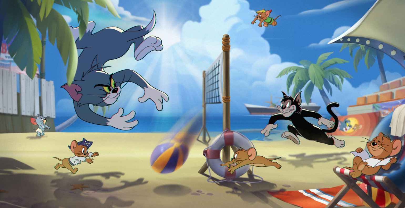 暴扣！拦网！得分！《猫和老鼠》沙滩排球上线迎中秋
