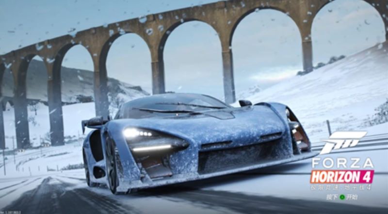 《极限竞速：地平线4》冬季赛上线，众多顶尖名车等你收集