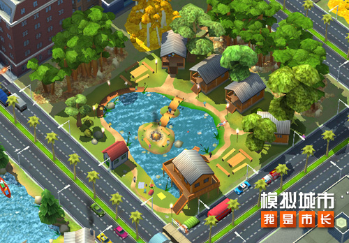 《模拟城市：我是市长》打造美丽的城市郊野区